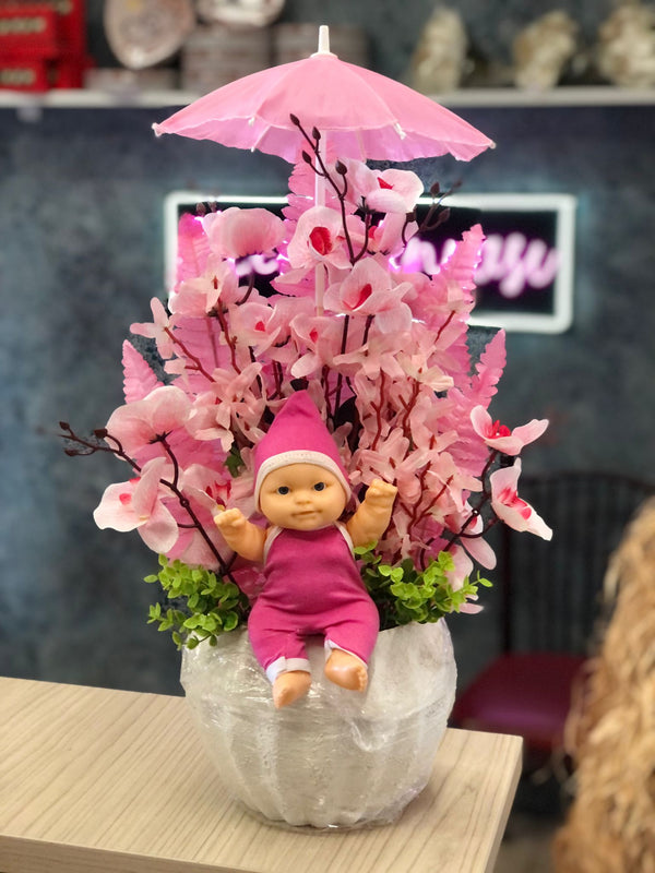 Şemsiyeli Kız Bebek