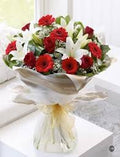 Lilyum ve Gerbera Buketi